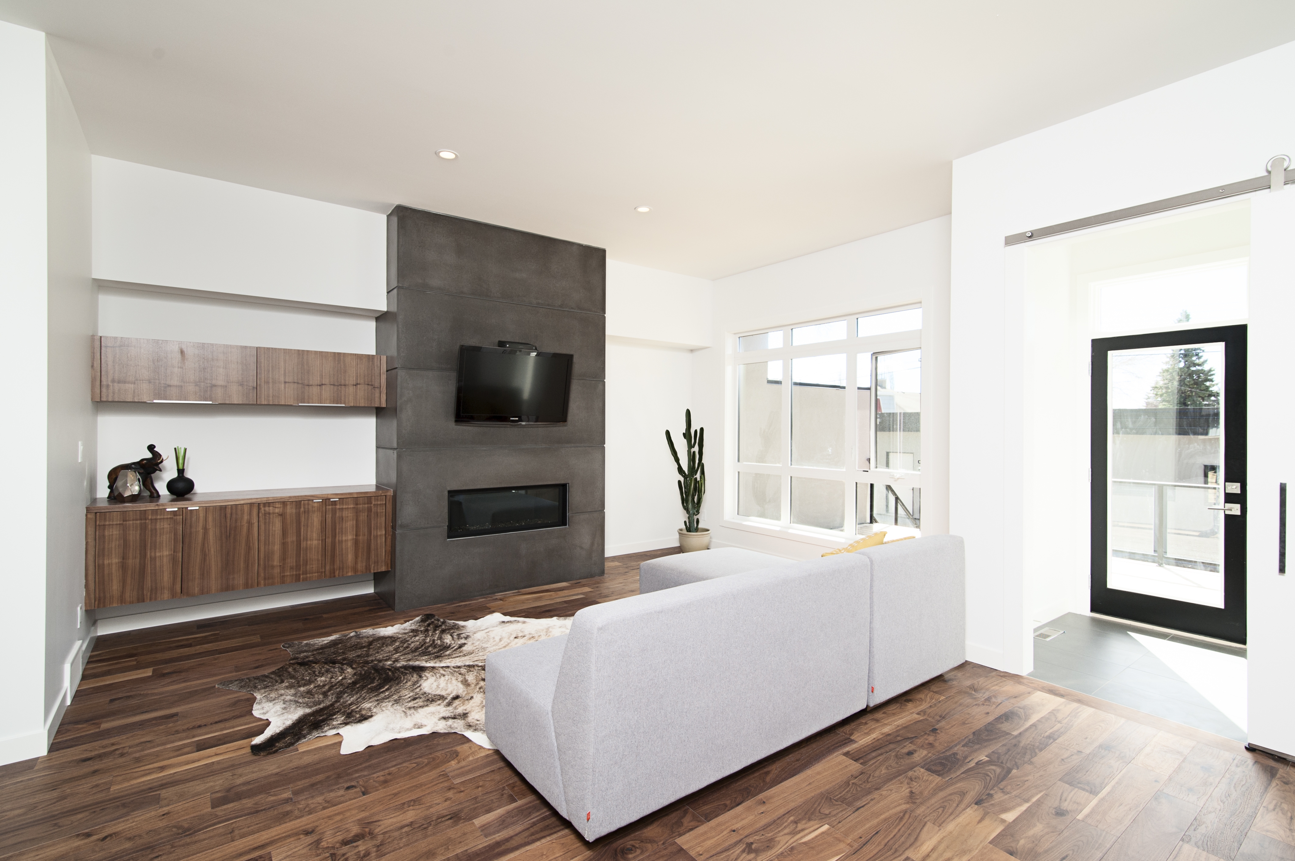 Heller, moderner Wohnraum